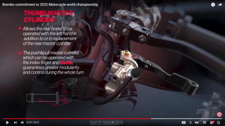 Brembo - Τεχνικό βίντεο για το σύστημα πέδησης MotoGP 2022 - Video