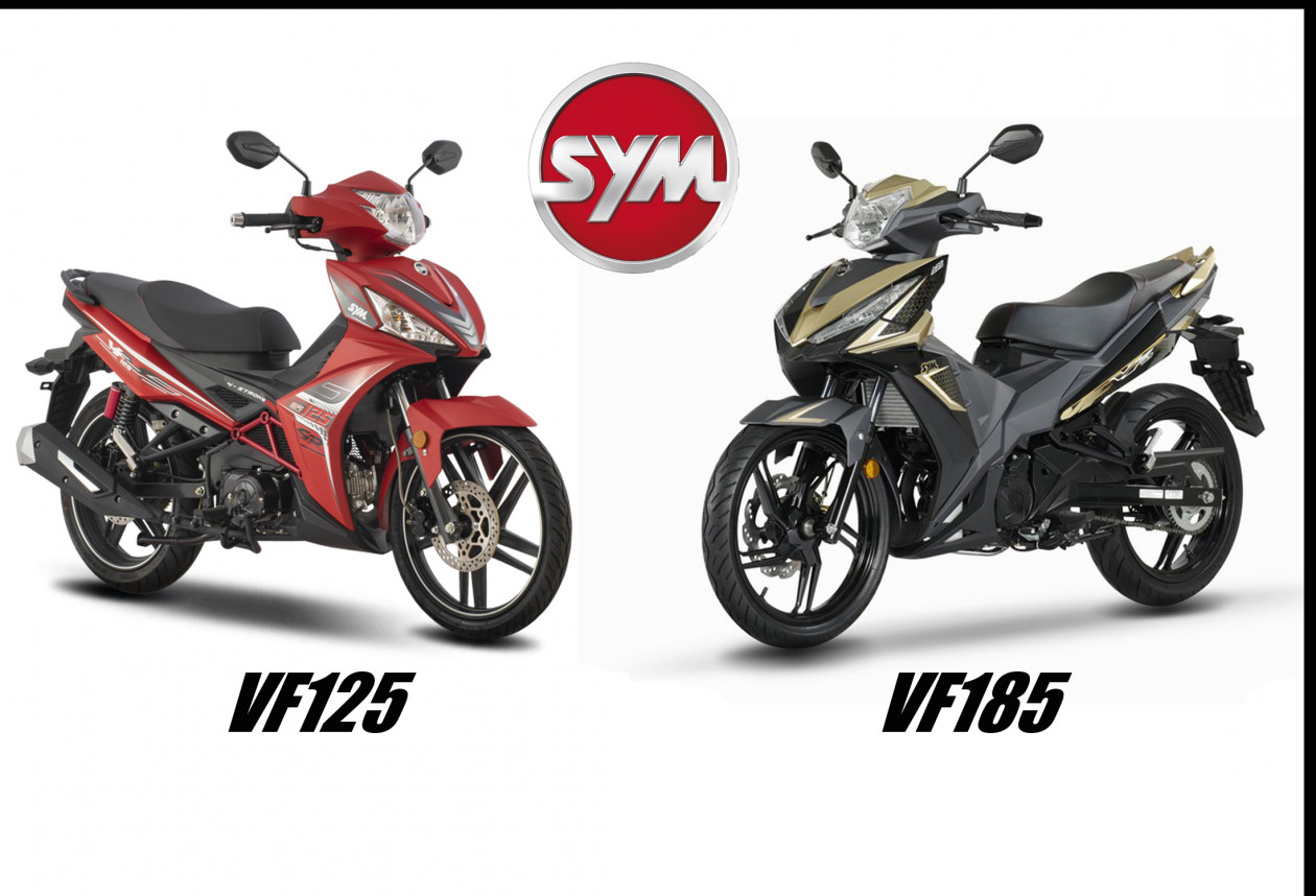 SYM VF125 EFI Vs VF185i