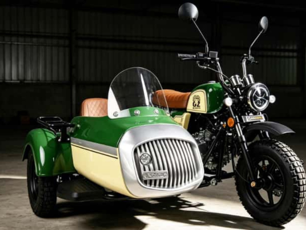 GZ Duo 125 - «Monkey» με sidecar, ρετρό χαρακτήρα και τιμή κάτω από 4.000 ευρώ