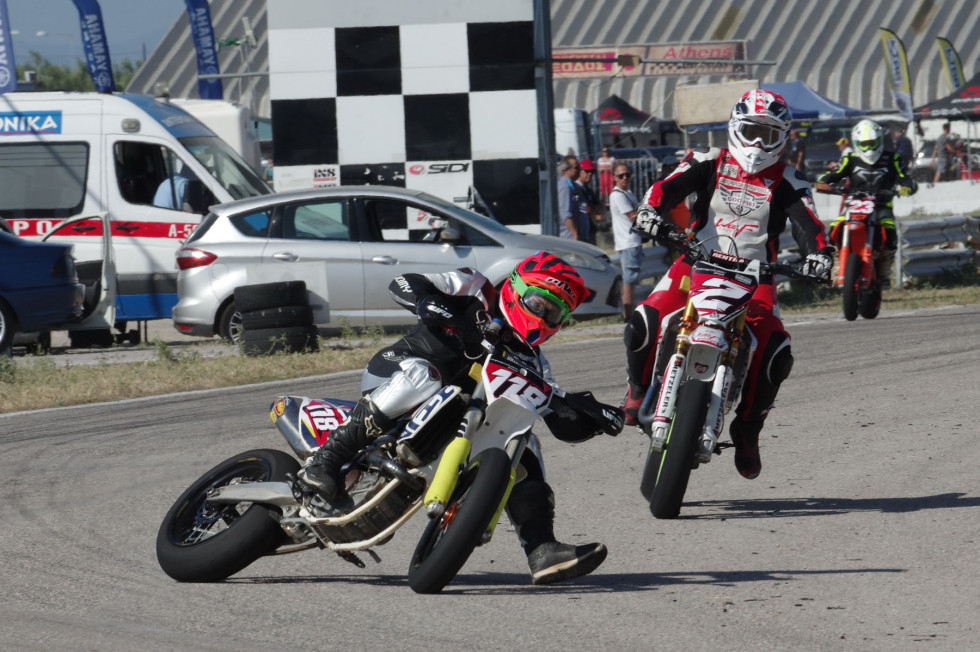 Πανελλήνιο Supermoto Cup, 1ος αγώνας, Μέγαρα