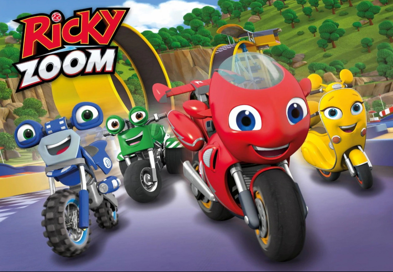 Ricky Zoom - Παιδικό animation με ήρωες μοτοσυκλέτες