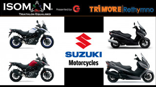 Η Suzuki Moto Greece επίσημος υποστηρικτής του Isoman by G - Trimore - Rethymno 2019