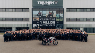 Triumph - Η εκατομμυριοστή μοτοσυκλέτα του εργοστασίου!