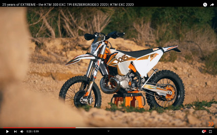 KTM 300 EXC TPI Erzbergrodeo 2020 - Video