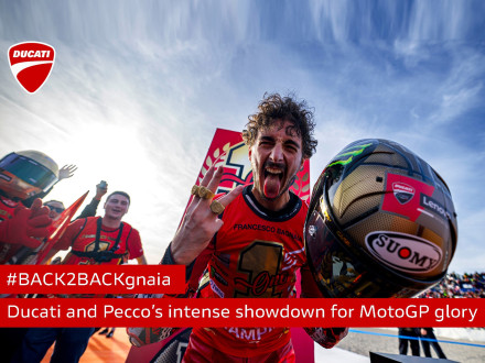 #BACK2BACKgnaia - Ένα ντοκυμαντέρ για το πως Ducati και Pecco έφτασαν ξανά στον Τίτλο