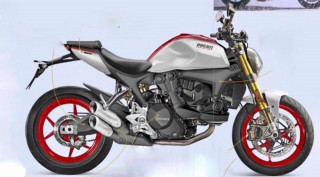 Ducati Monster 2021 - Νέα φωτογραφία επιβεβαιώνει το αλουμινένιο πλαίσιο