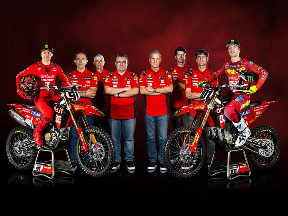 Aruba.it - ​​Ducati Factory MX - Η ομάδα του Παγκόσμιου Πρωταθλήματος Motocross - MXGP 2025