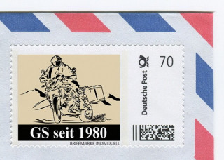 BMW GS – Απαθανατίζεται σε γραμματόσημο στη Γερμανία