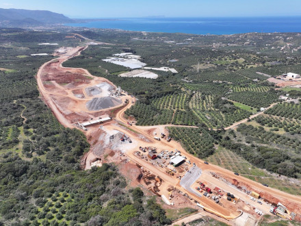 ΒΟΑΚ - Προχωρούν οι εργασίες σε όλα τα τμήματα μαζί με τις παρεμβάσεις οδικής ασφάλειας