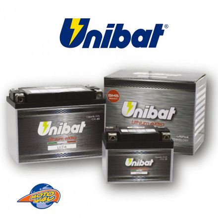 Μπαταρίες λιθίου Unibat, από τη Motoway