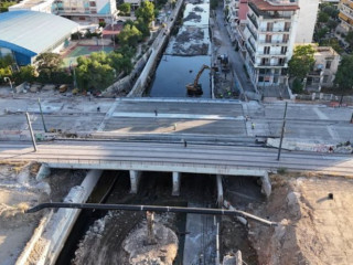 Παλαιά Λεωφόρος Ποσειδώνος - Ολοκληρώθηκε η νέα γέφυρα