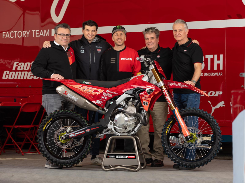 Ducati Desmo450 MX - Είσοδος και στα AMA Motocross και Supercross