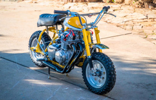 Honda Monkey 350 – Τετρακύλινδρο custom 32 ίππων και 160 km/h