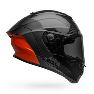 Κράνος Bell Racestar FLEX DLX Lux μαύρο/πορτοκαλί mat/gloss