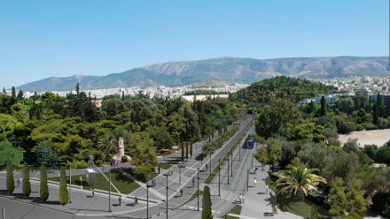 Πεζοδρομείται η Βασιλίσσης Όλγας, "πράσινες διαδρομές" σε Τοσίτσα και Ζωσιμάδων και Μητροπολιτικό Πάρκο Πρασίνου στο Ελληνικό