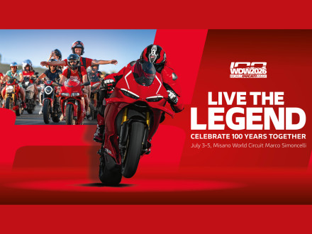 World Ducati Week 2026 - Νέα μοντέλα, Superleggera V4 Centenario και διάσημοι πρωταθλητές για τα 100 χρόνια