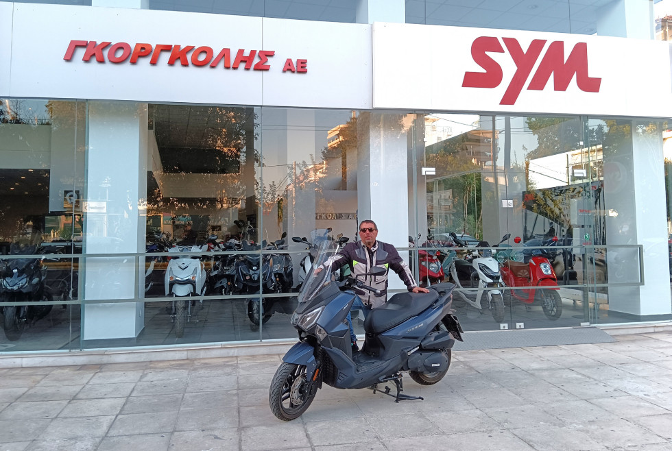 SYM Middle East - Μια "περιπέτεια" με SYM Joyride 300