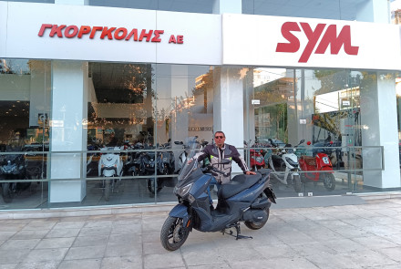 SYM Middle East - Μια "περιπέτεια" με SYM Joyride 300