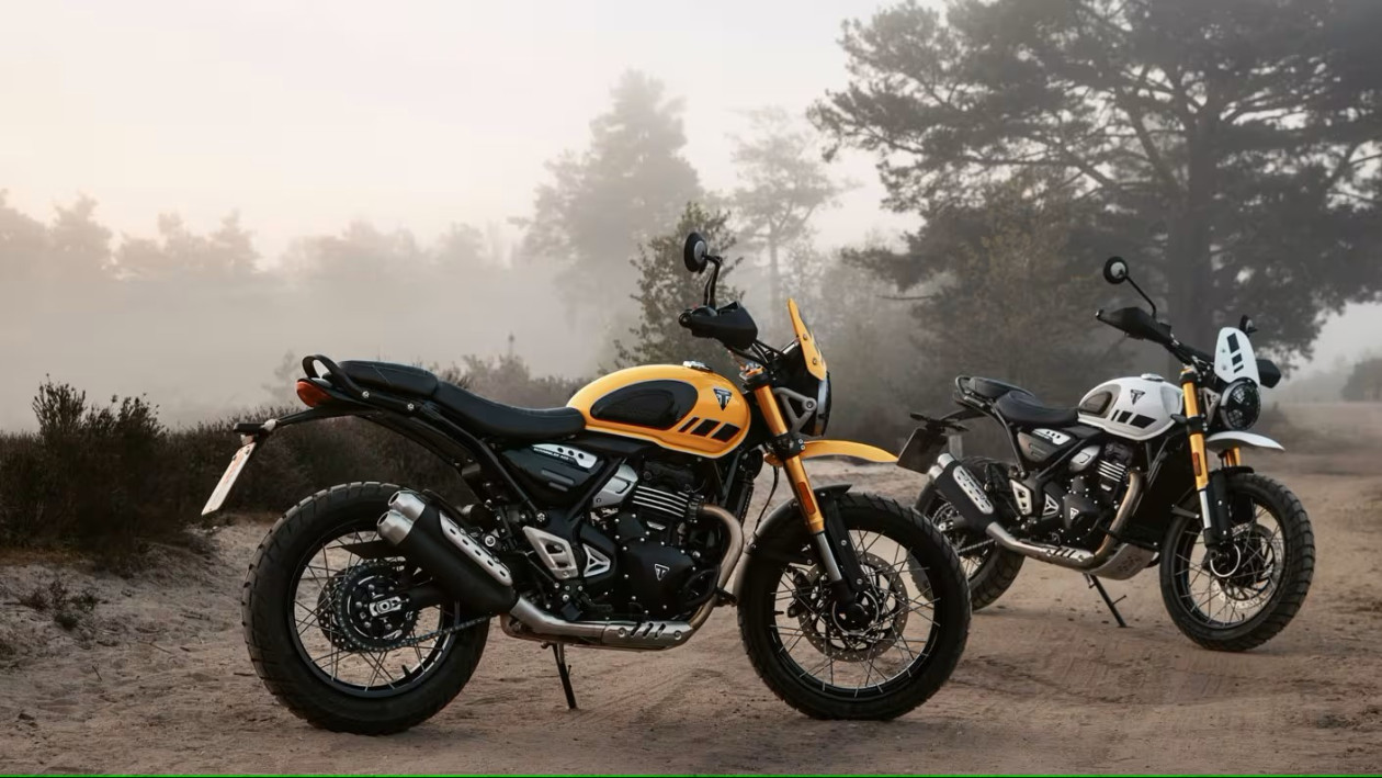 Triumph Scrambler 400 XC 2025 - Επίσημο ντεμπούτο στην Ινδία
