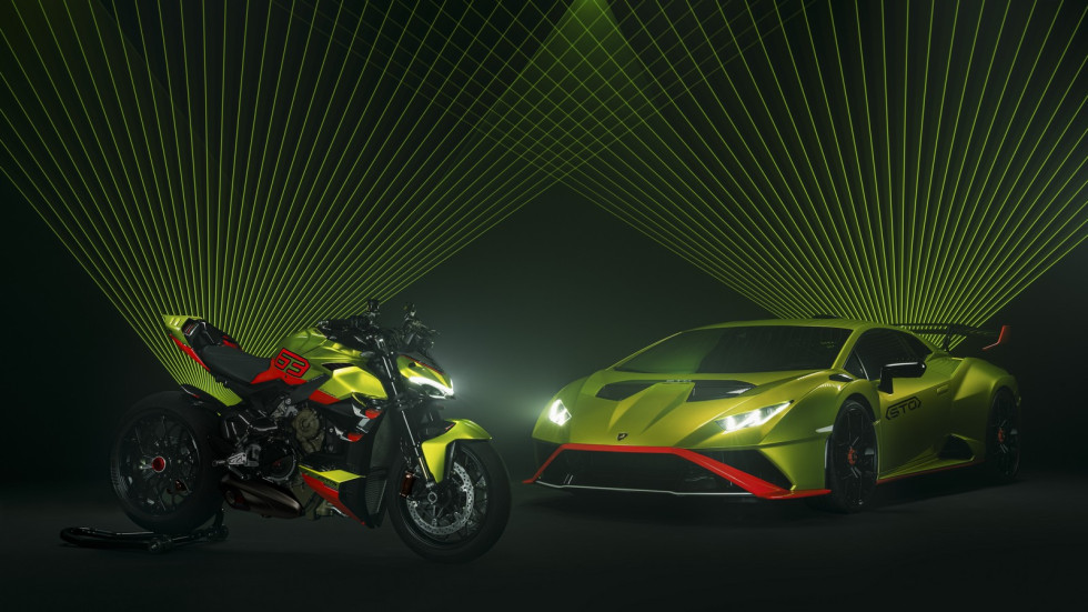 Ducati και Lamborghini - Την 9η Απριλίου παρουσιάζεται η τρίτη μοτοσυκλέτα τους