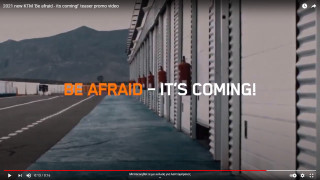KTM - Be afraid, it's coming! - Teaser Video για νέο μοντέλο