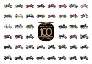 Moto Guzzi - Αναμνηστικά προϊόντα για τα 100 χρόνια της
