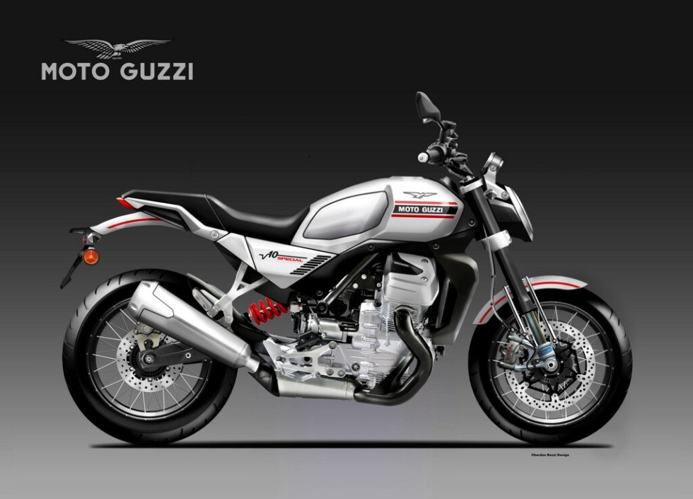 Moto Guzzi V10 Special Concept – Ο Oberdan Bezzi σχεδιάζει το προφανές