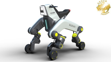 Suzuki – Πάει Τόκιο με scooter υδρογόνου και... τετράποδο ρομπότ κινητικότητας!
