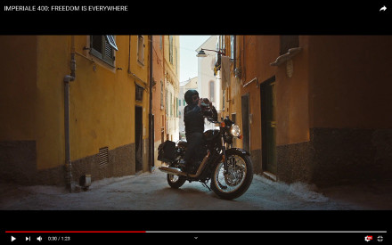 Benelli Imperiale 400: Freedom is everywhere - ατμοσφαιρικό promo video