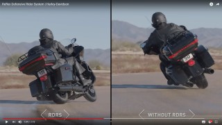 Harley Davidson - Reflex Defensive Rider System (RDRS) - VIDEO