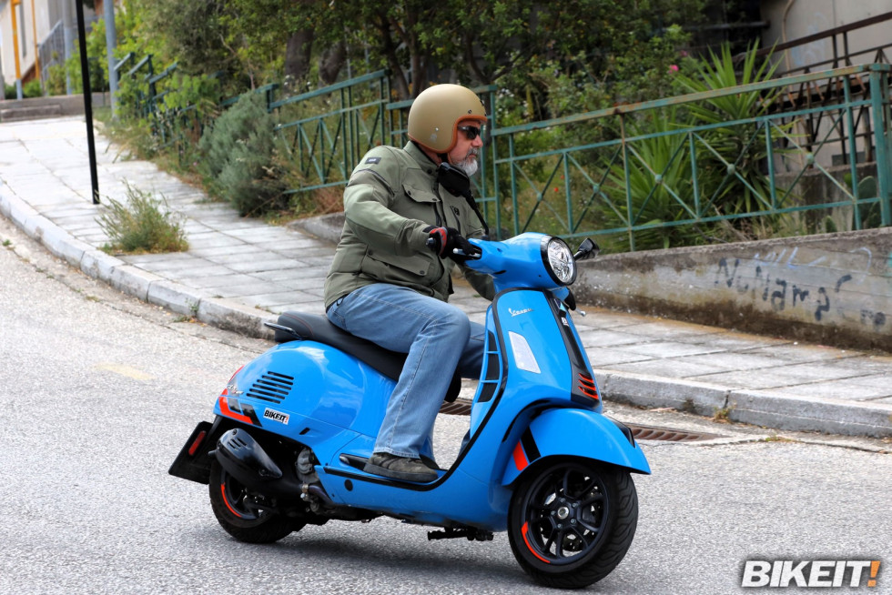 Test - Vespa GTS 310 SuperSport 2025 - Μετά το γυμναστήριο