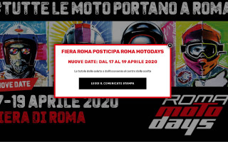Κορωνοϊός - Αναβάλλεται το σαλόνι Roma Motodays 2020