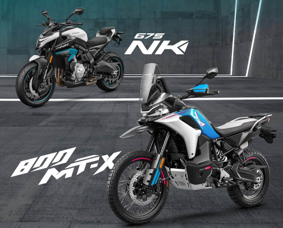 CFMOTO 800MTX και 675NK - Στατική παρουσίαση σε τέσσερεις πόλεις