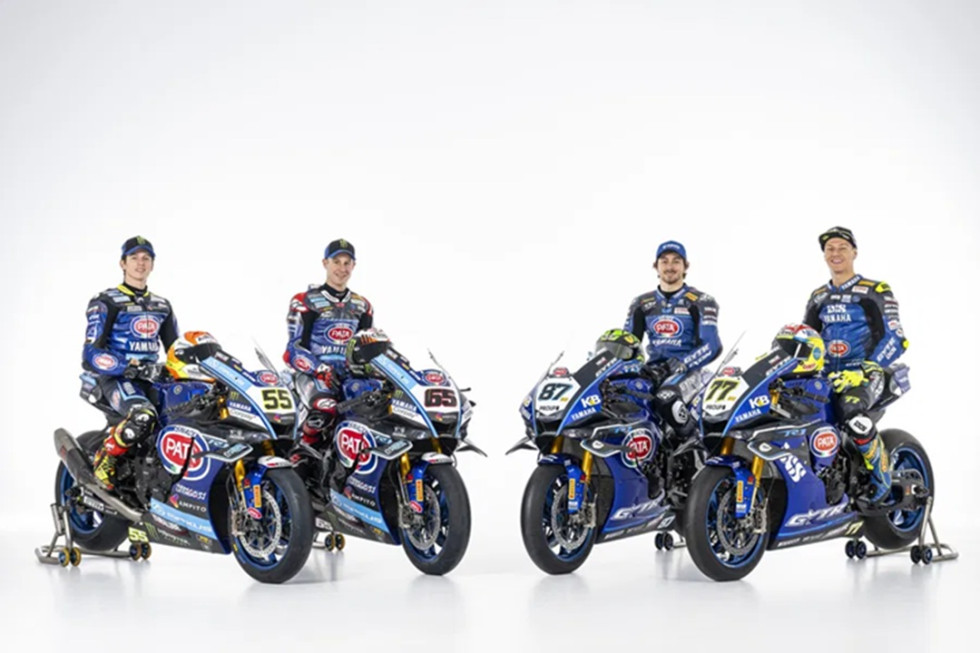Yamaha, WSBK – Αποκαλύφηκαν τα χρώματα των ομάδων του 2025