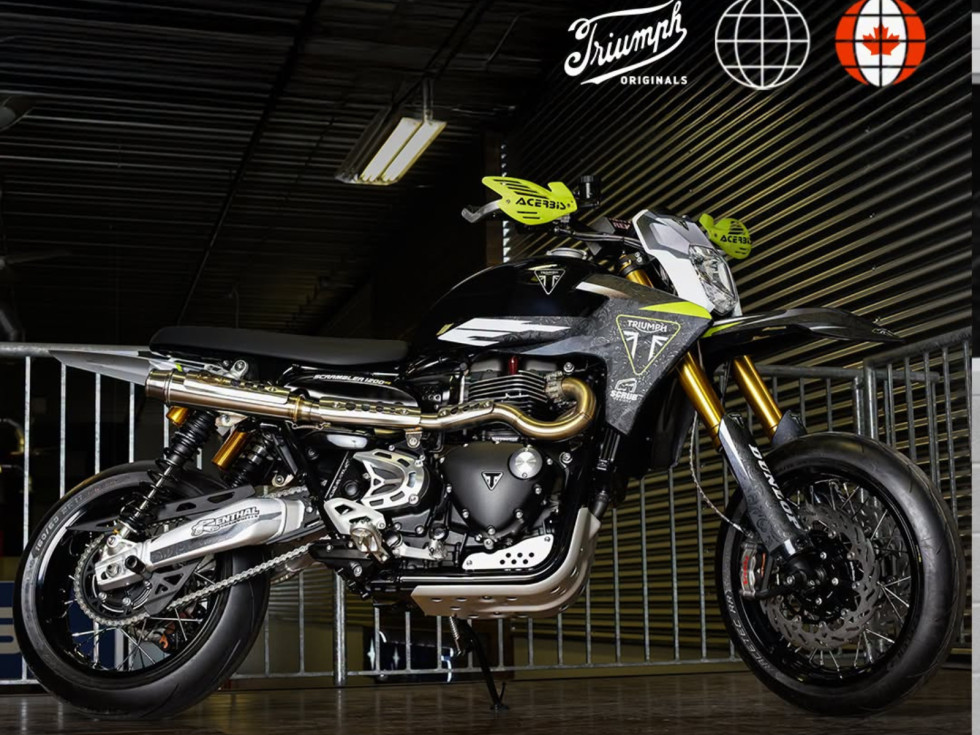 Triumph Originals - Η καναδική συμμετοχή μεταμορφώνει την TF 250-E σε supermoto