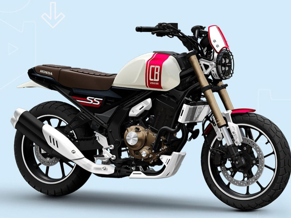 Honda CB250SS Concept - Νέο ρετρό Scrambler έτοιμο για παραγωγή