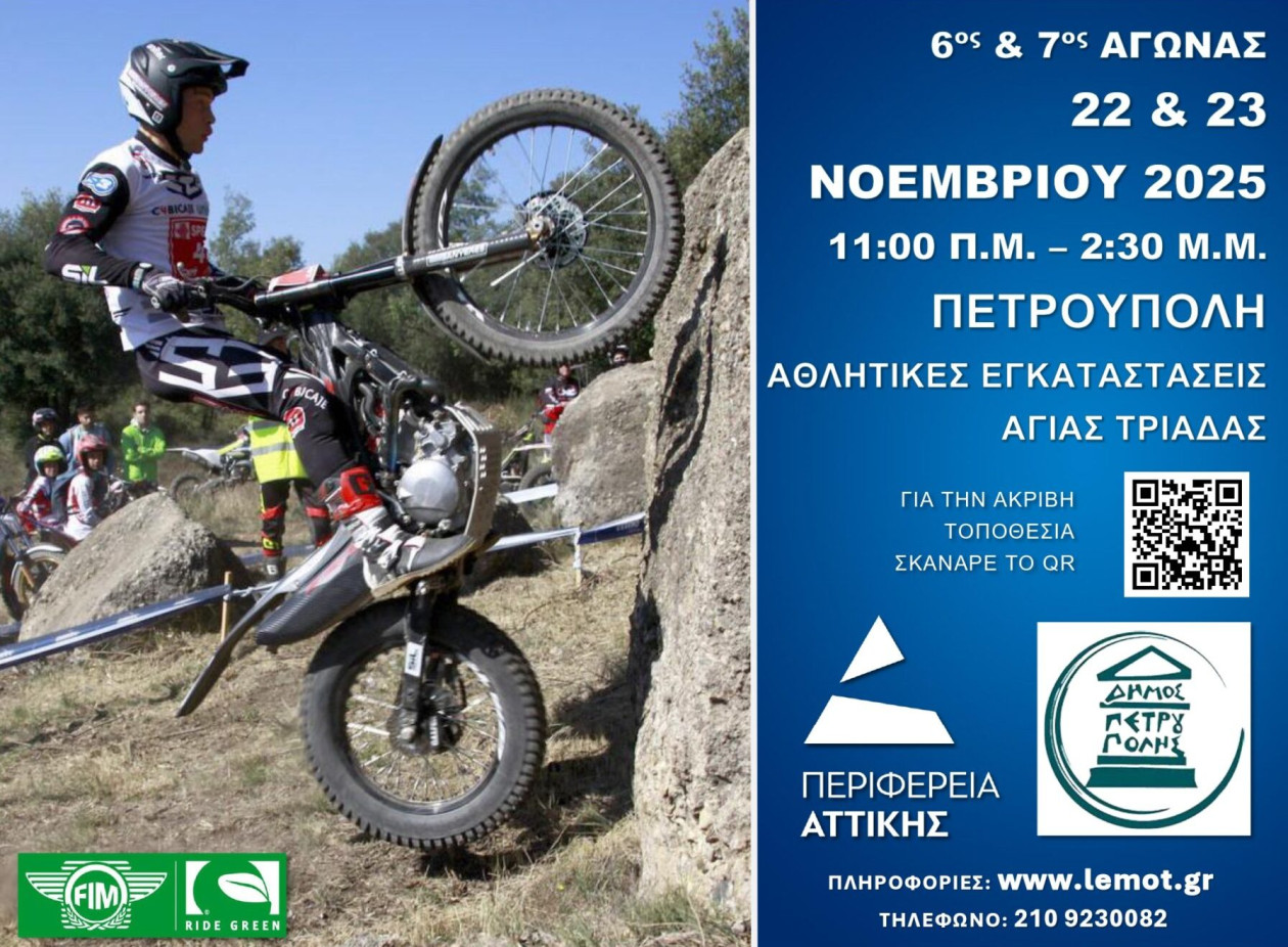 Αγωνιστική δράση σαββατοκύριακου 22-23 Νοεμβρίου 2025