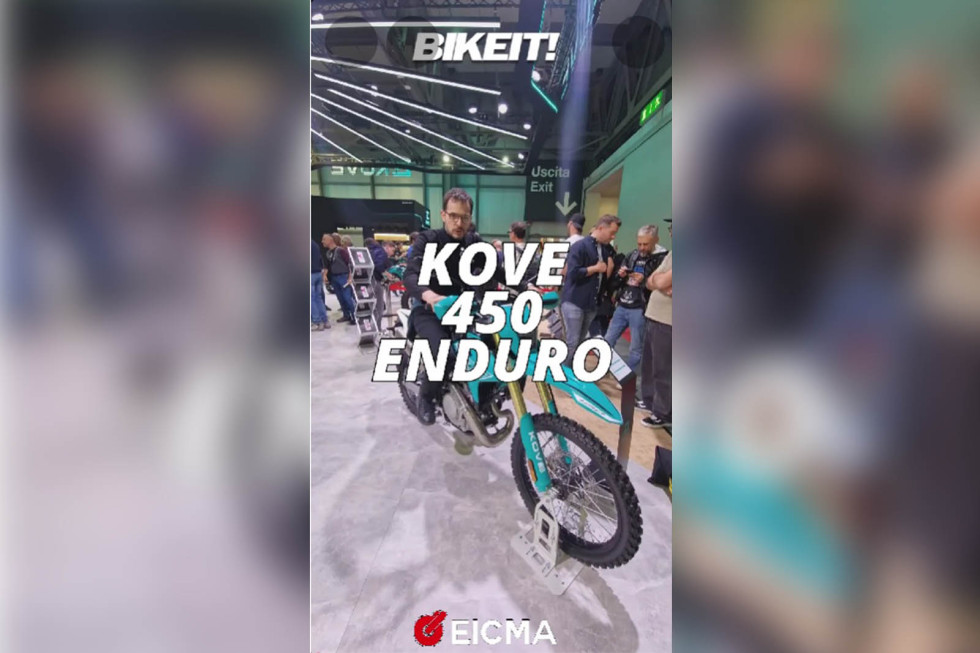 Short Video - Kove 450 Enduro στην EICMA 2025
