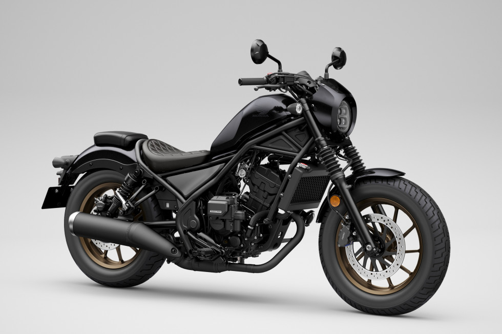 Honda Rebel 250 E-Clutch 2025 - Νέο μοντέλο με τον ημιαυτόματο συμπλέκτη