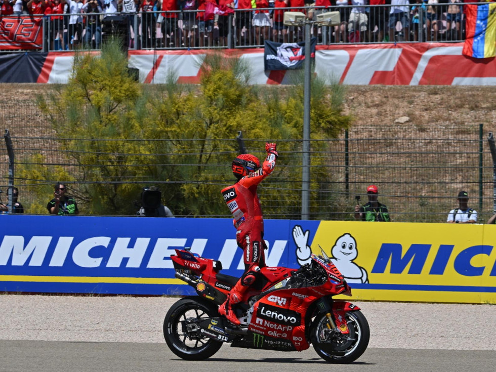 MotoGP 2025, 8ος Αγώνας, Αραγωνία - Άλλη μια... χαλαρή Κυριακή για τα αδέρφια Marquez