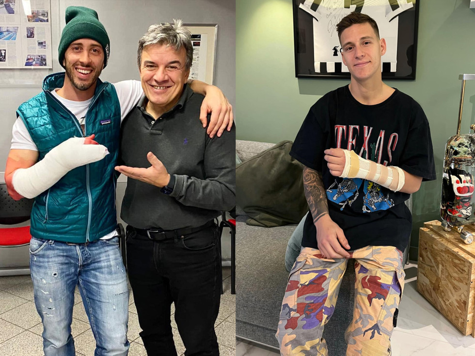 Τραυματισμοί σε προπονήσεις με motocross για Dovizioso και Quartararo