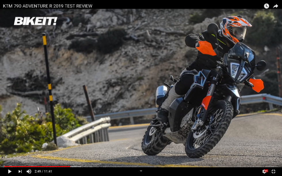 VIDEO ΤEST - KTM 790 Adventure R