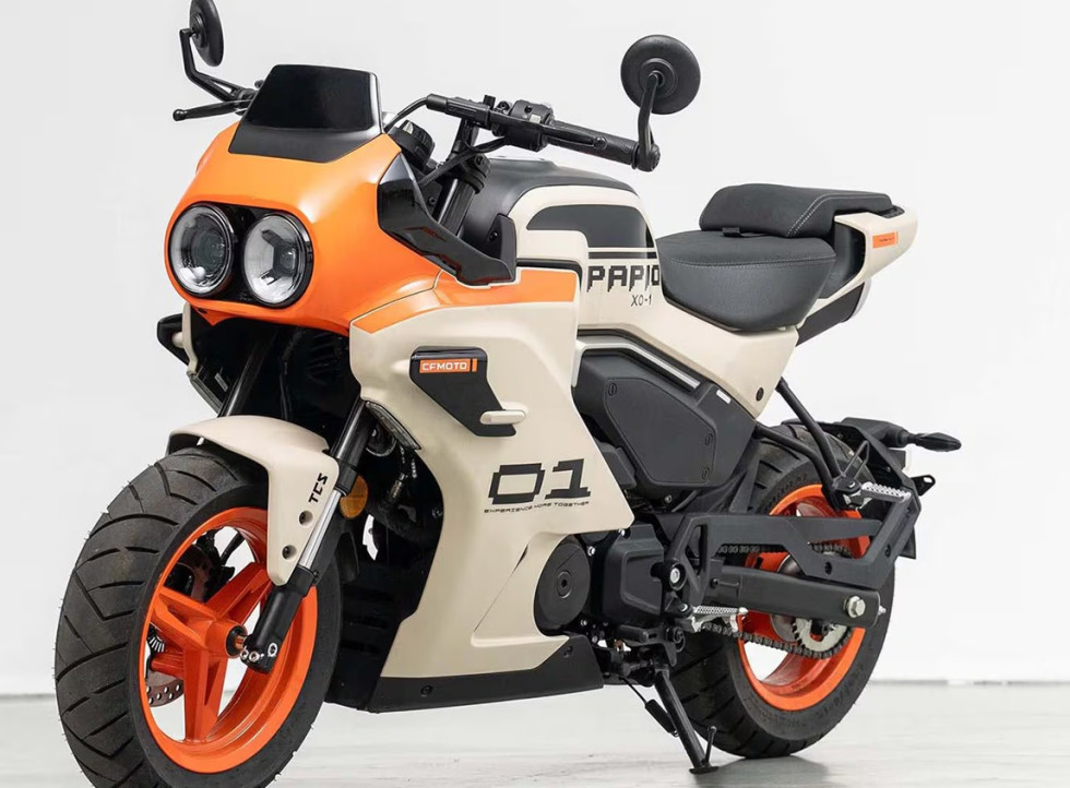CFMOTO Papio X0-1 – Εμφανίστηκε και με πλήρη «περιβολή»