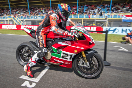 Ducati Panigale V2 Bayliss - Έκανε επετειακό γύρο στον Ολλανδικό γύρο του WorldSBK