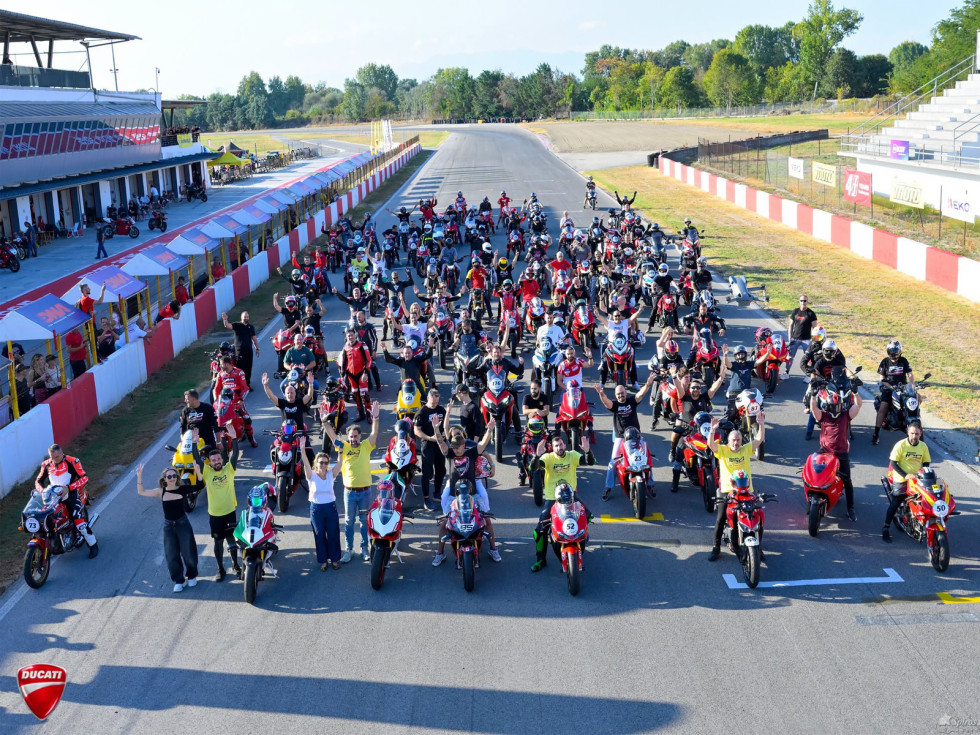 Η Ducati γιόρτασε έναν αιώνα ιστορίας στο Serres Racing Circuit!