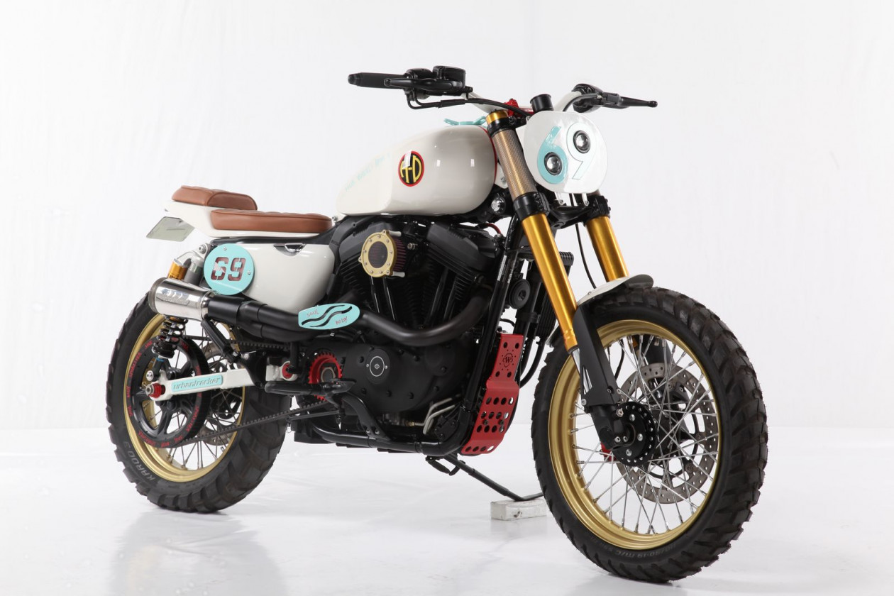 Urbantracker – Custom scrambler Harley-Davidson