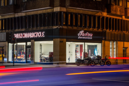 Indian Motorcycle London - Νέο υπερπολυτελές μαγαζί