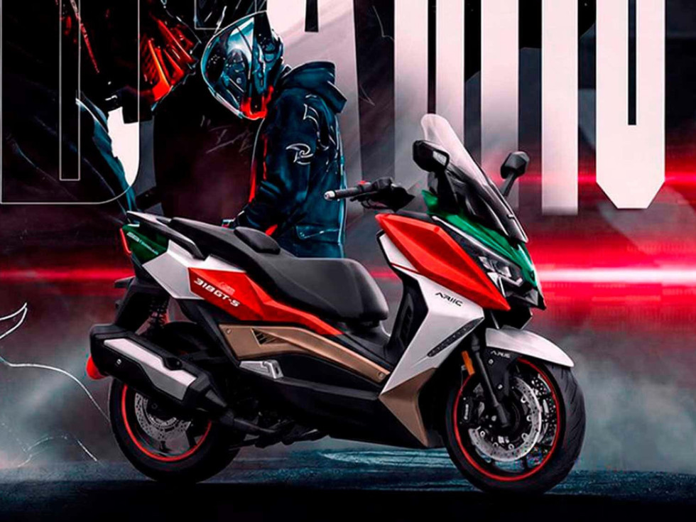 ARIIC 318GT-S - Νέο GT scooter με 34 ίππους και πλούσιο εξοπλισμό