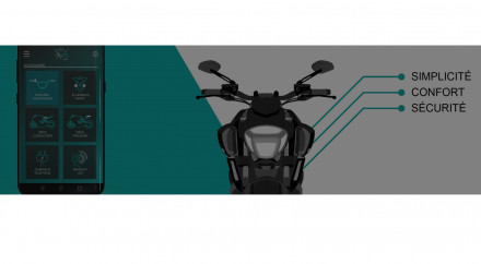 Plug &amp; Ride Road One – Χειριστείτε τα αξεσουάρ και τα gadget της μοτοσυκλέτας σας, μέσω κινητού ή φωνητικών εντολών