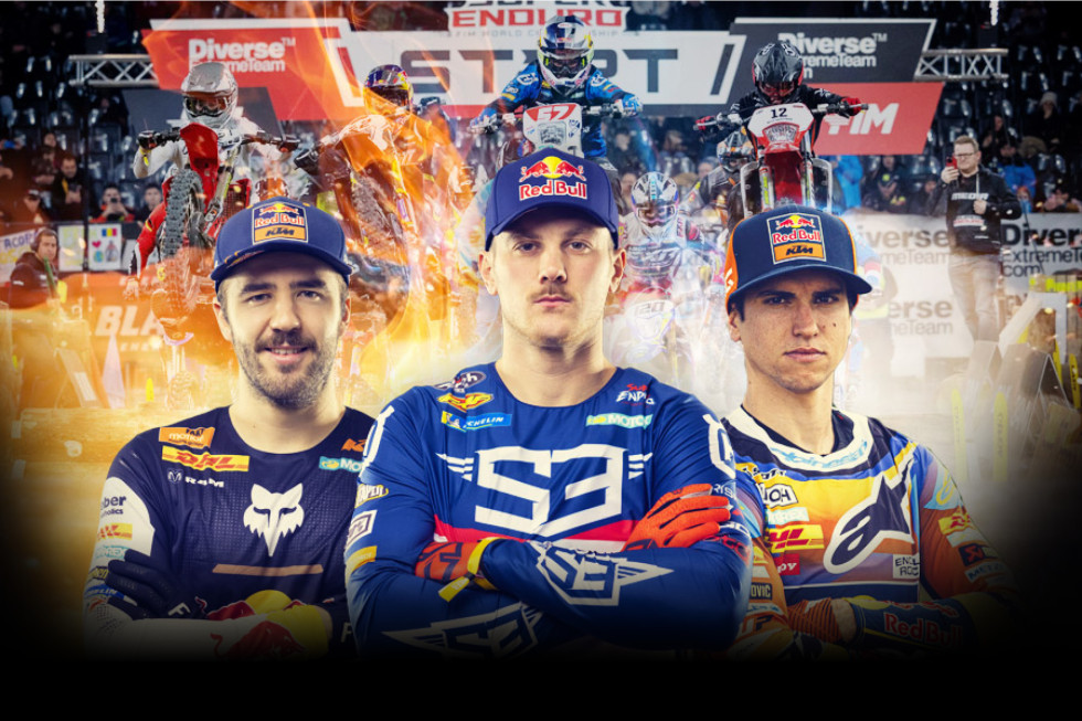 SuperEnduro 2026 - Τρεις παγκόσμιοι πρωταθλητές στη μάχη